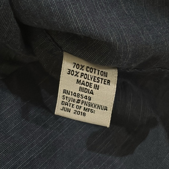 Pd&c blue button down shirt size medium - Picture 4 of 5